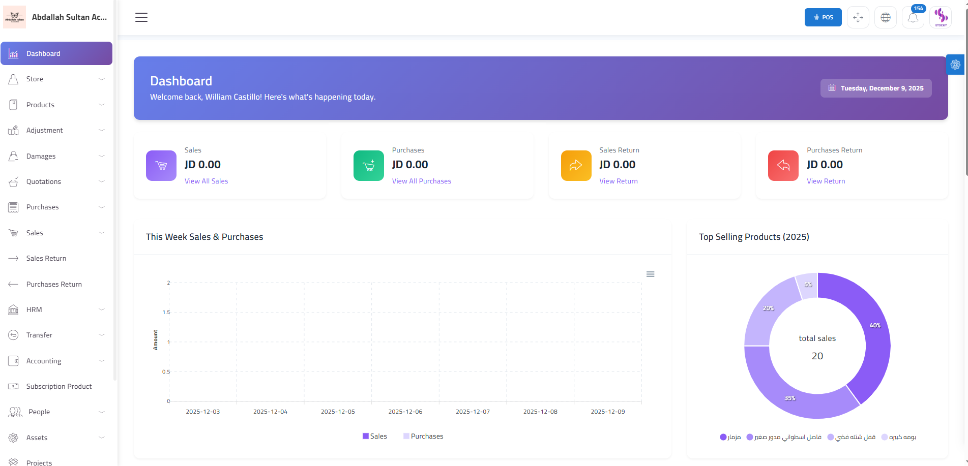 نظرة على النظام