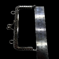 تعليقة شنته فضي 15سم